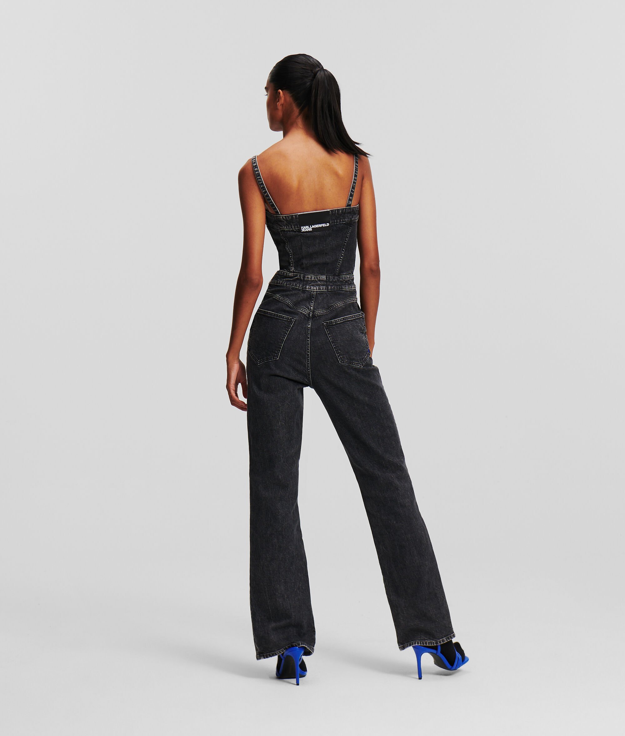 (image for) Fashionable KLJ DENIM JUMPSUIT